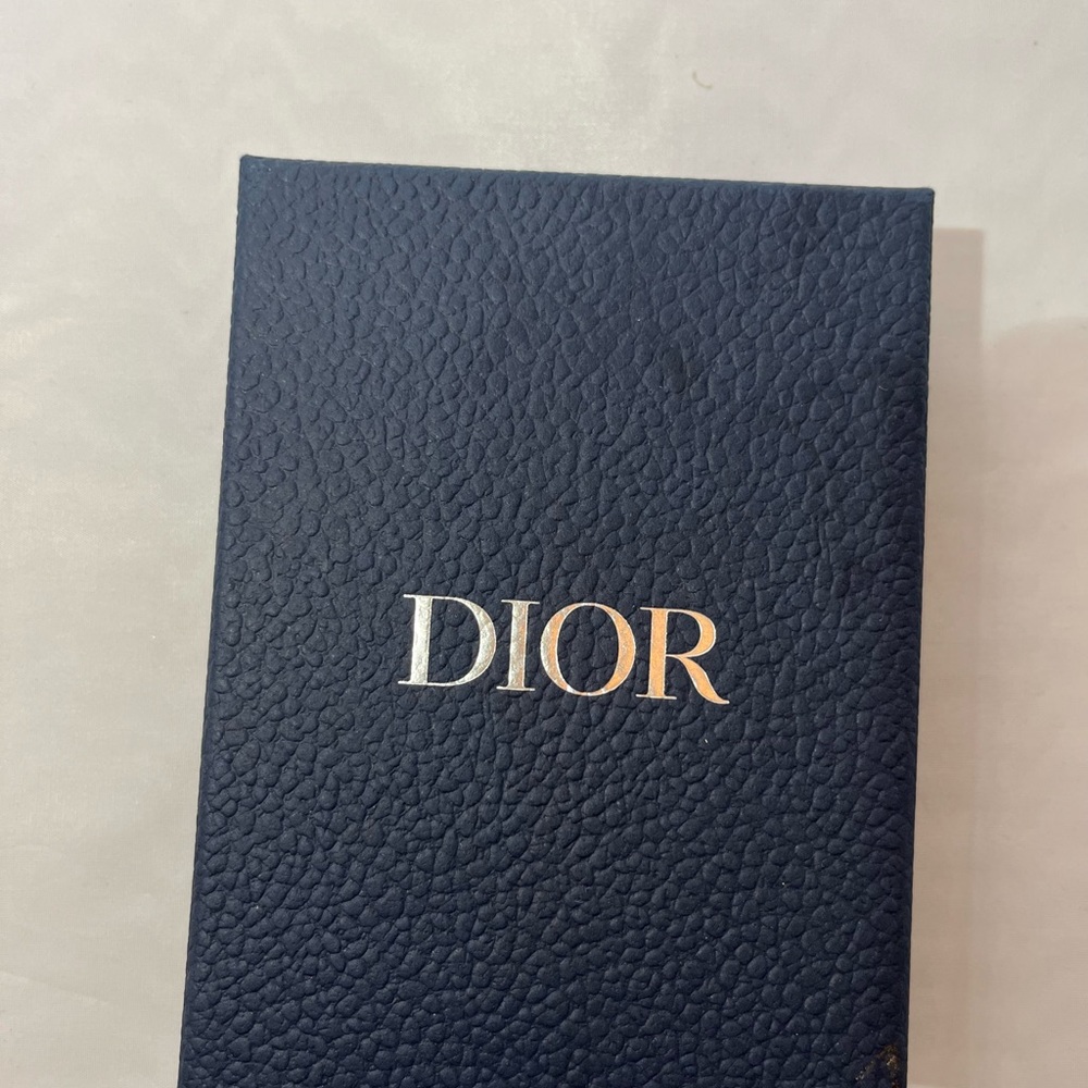 Small Dior Midnight Black Textured Gift Box